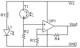 IR Object Detector Circuit 
diagram